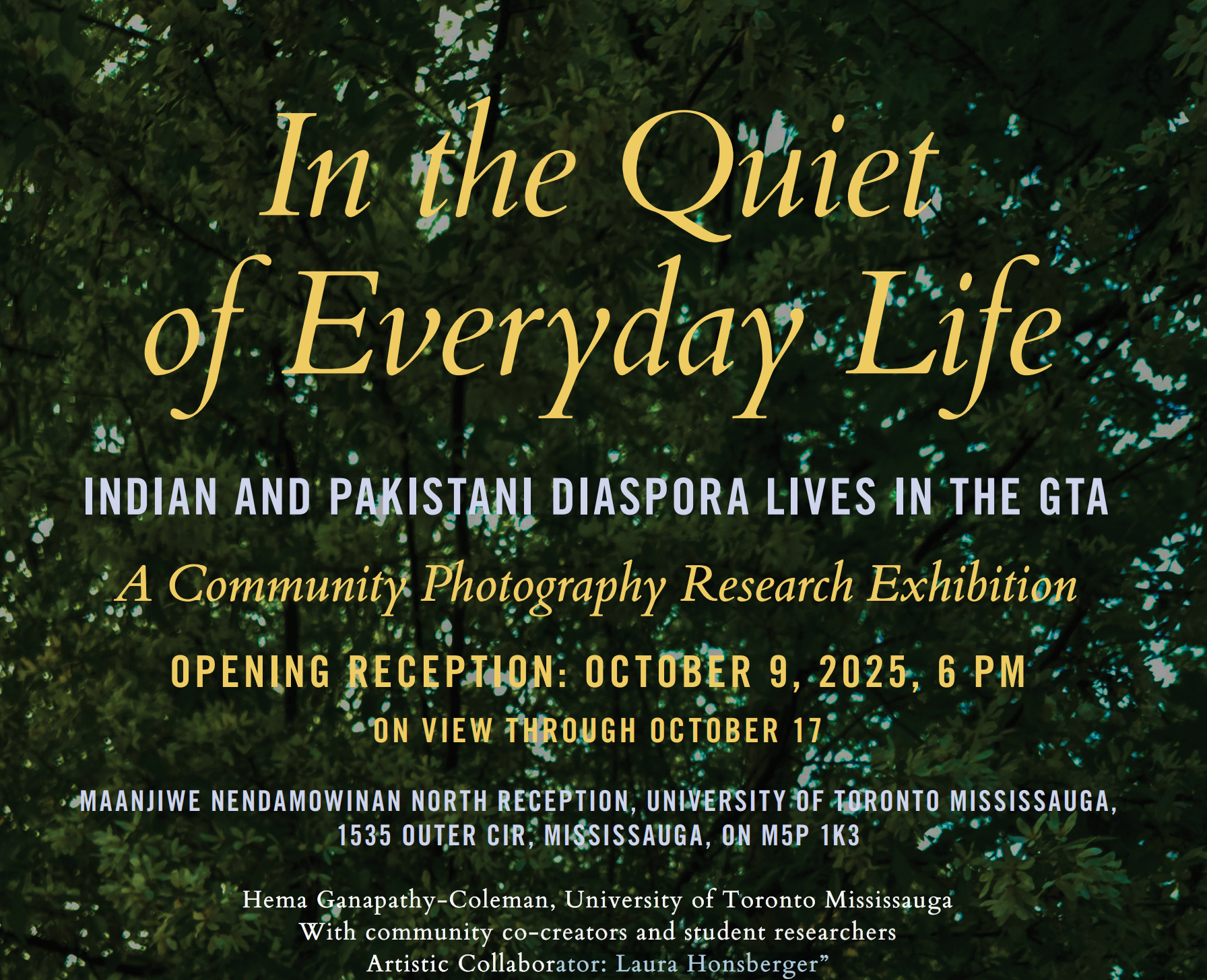 india pak lives gta, university of toronto