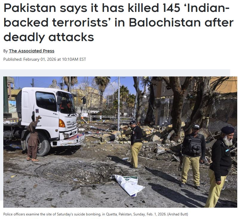 Baluchistan attacks